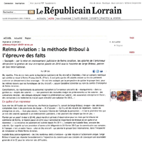  LE REPUBLICAIN LORRAIN  "REIMS AVIATION"